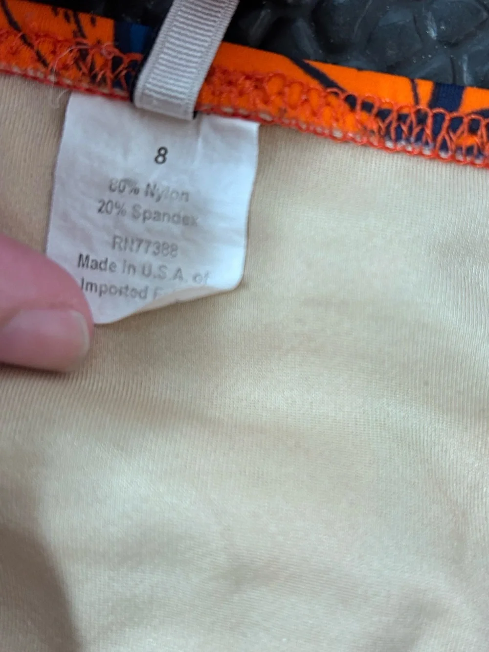J. Crew Floral One Piece Swimsuit EUC Size 8